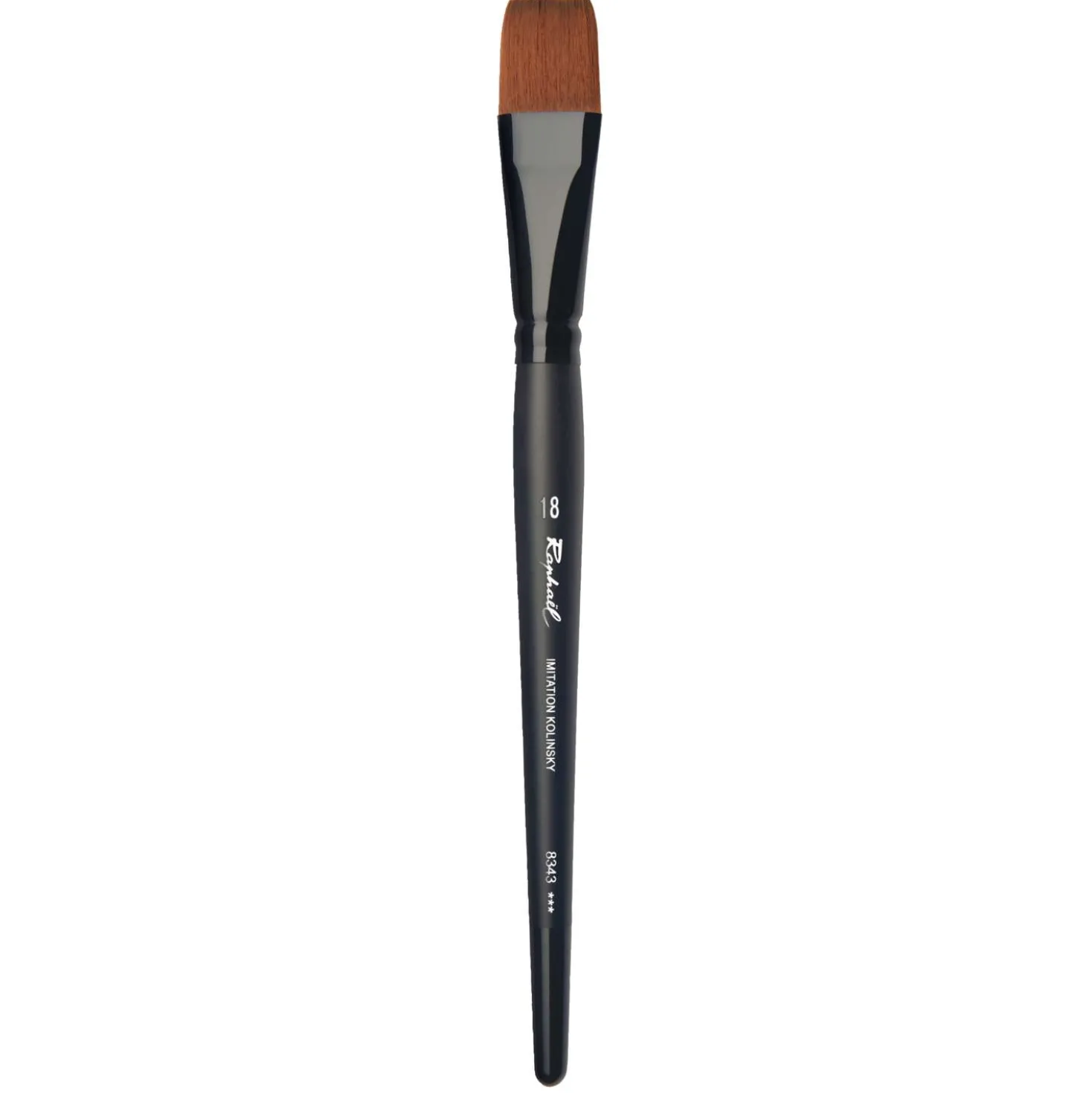Raphaël® Serie 8343 Flachpinsel, Imitation Kolinsky