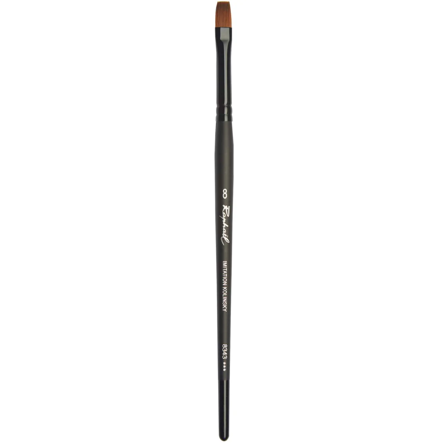 Raphaël® Serie 8343 Flachpinsel, Imitation Kolinsky