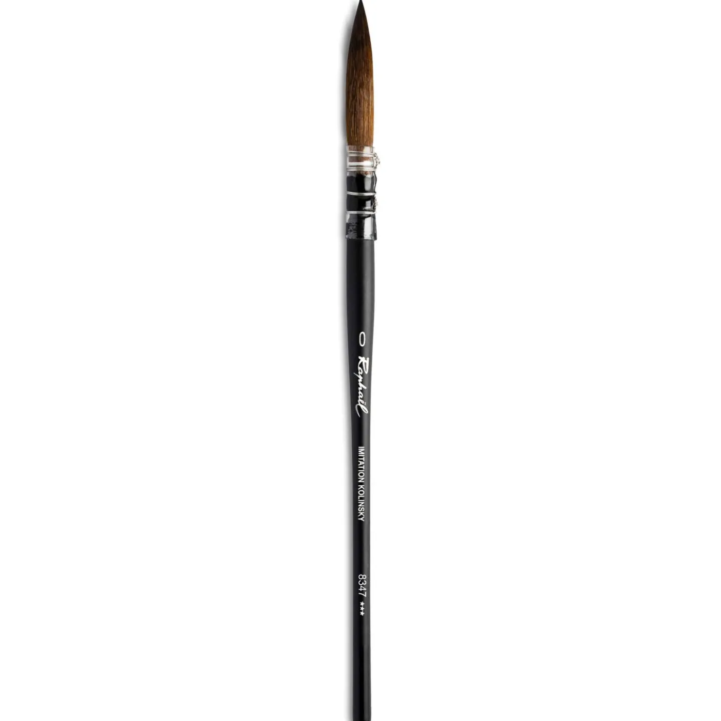 Raphaël® Serie 8347 franz. Aquarellpinsel, Imitation Kolinsky, lange Haarlange
