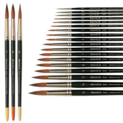 Raphaël® Serie 8404 Künstler-Aquarellpinsel, feine Spitze