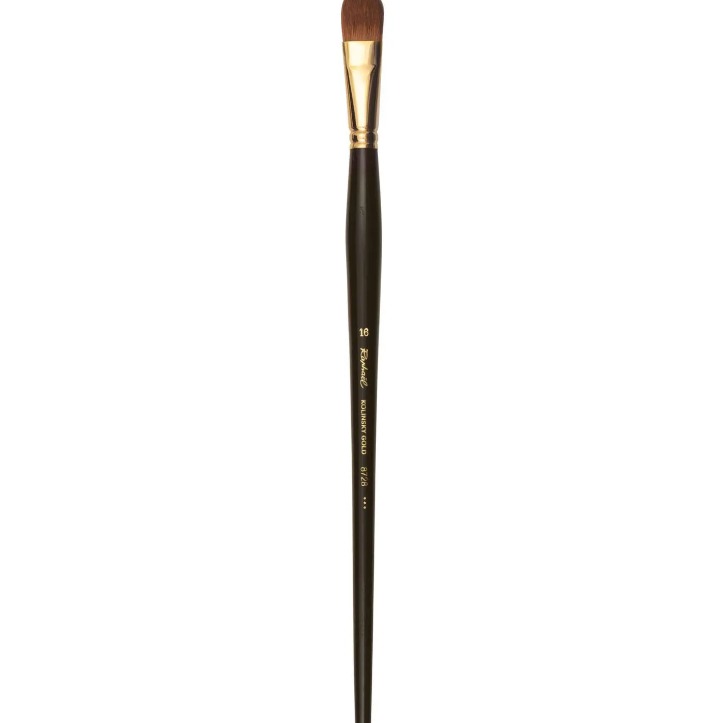 Raphaël® Serie 8728 Kolinsky Gold Katzenzungenfacon