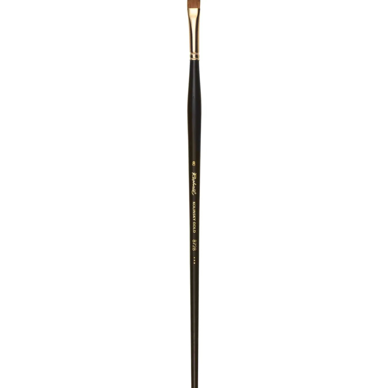 Raphaël® Serie 8728 Kolinsky Gold Katzenzungenfacon