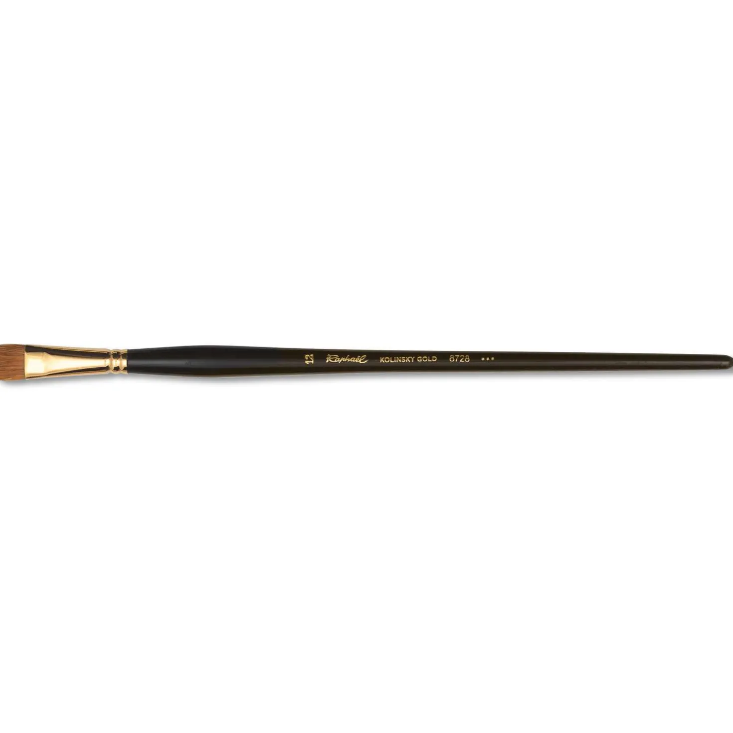 Raphaël® Serie 8728 Kolinsky Gold Katzenzungenfacon