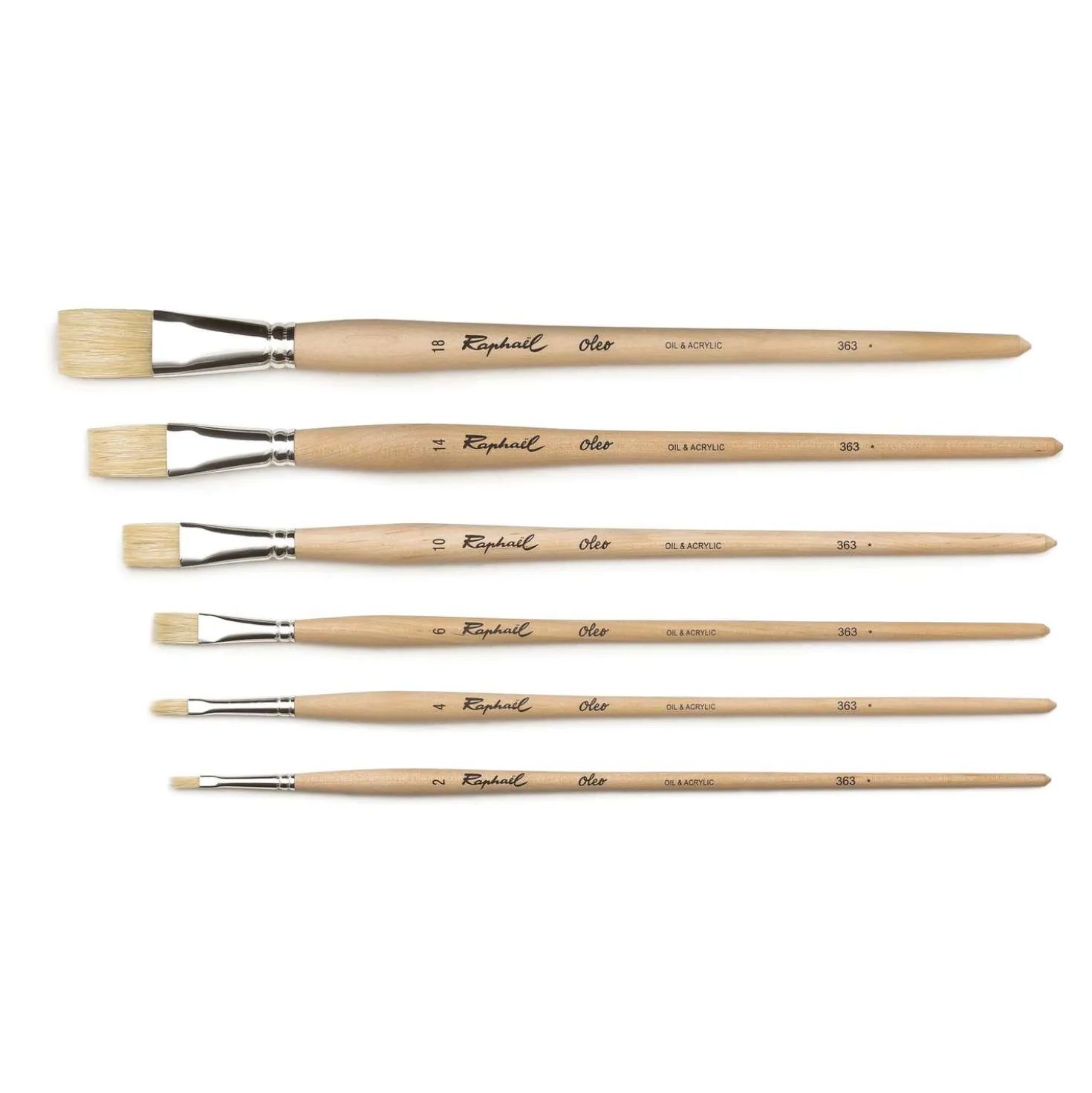 Raphaël® Serie 363 Oléo Flachpinsel
