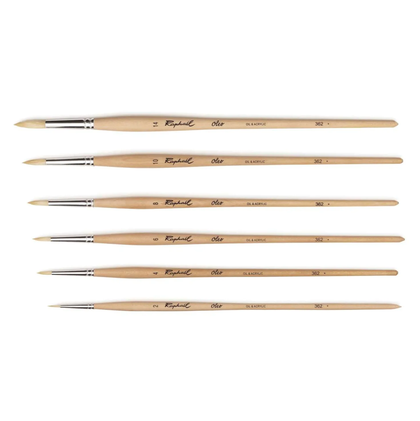 Raphaël® Serie 362 Oléo Rundpinsel