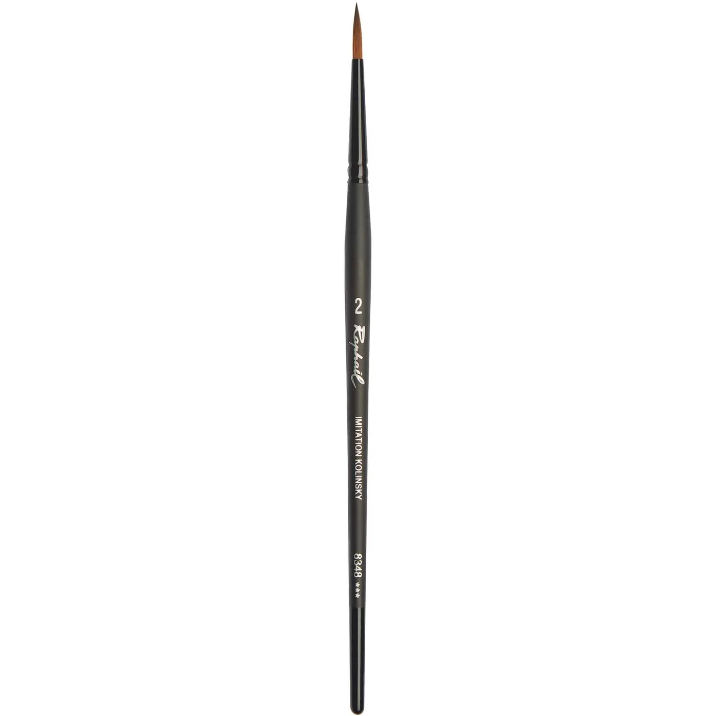 Raphaël® Serie 8348 spitzer Rundpinsel, Imitation Kolinsky