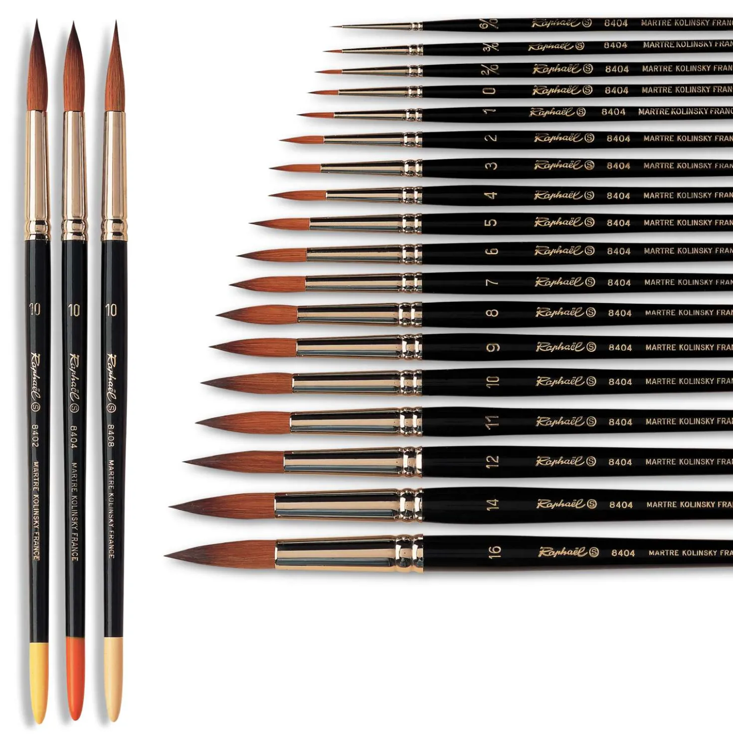 Raphäel® Aquarellpinsel Kolinsky S, Serie 8408