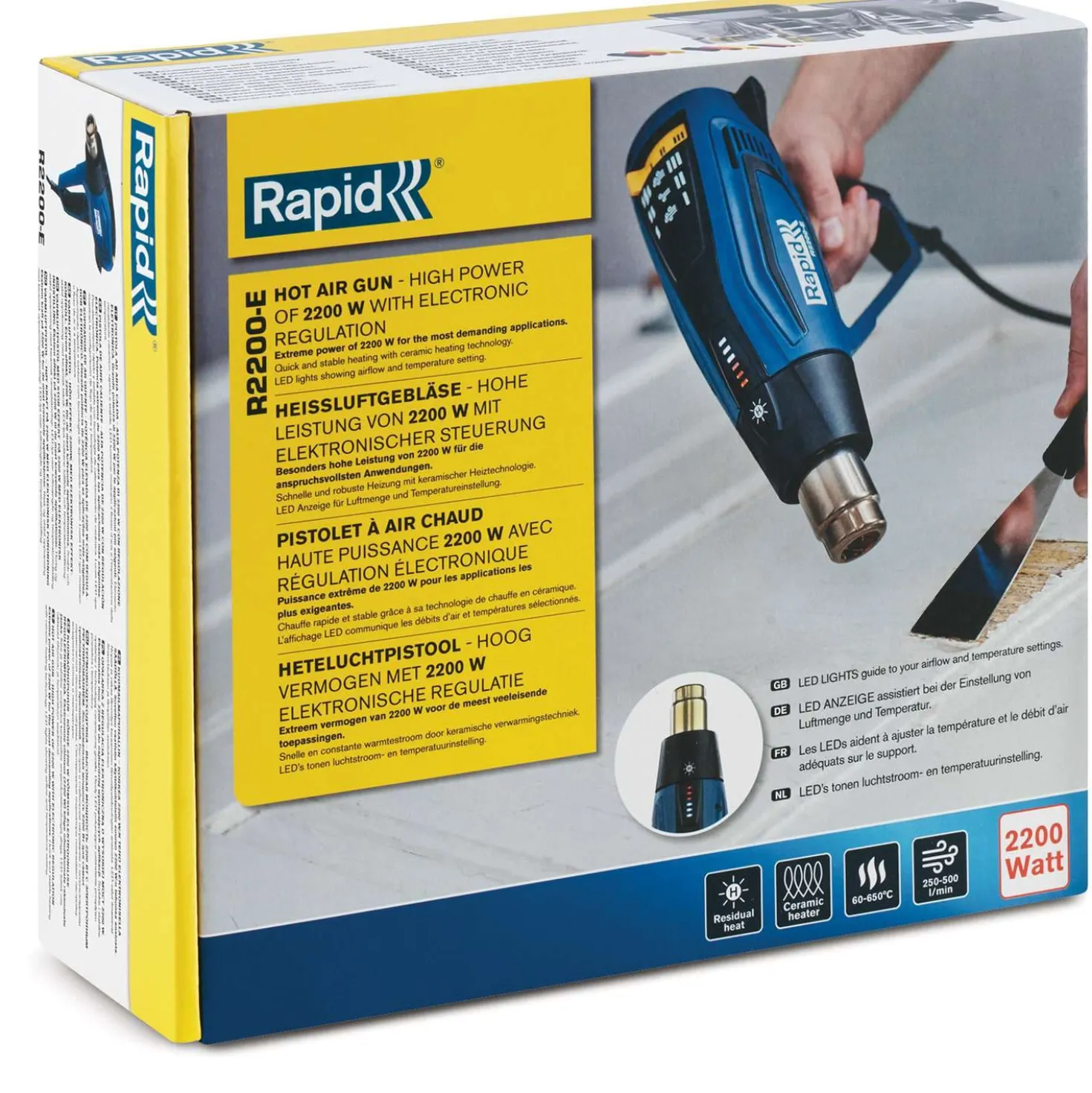 Rapid® R2200-E Heißluftgebläse