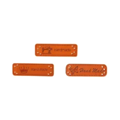 Rayher Kunstleder Labels Handmade