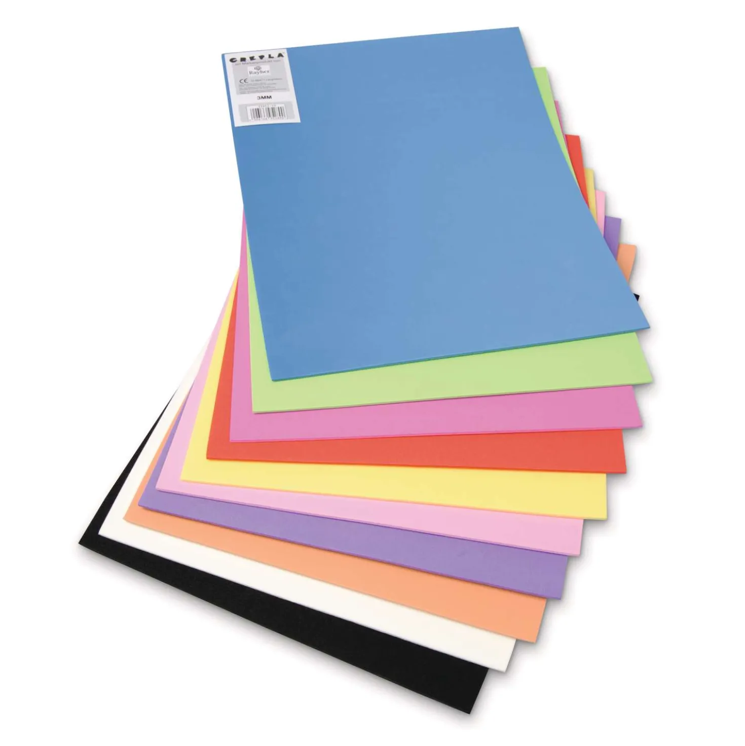 RAYHER Moosgummi, 10 Farben-Set