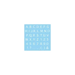 Rayher Schablone Buchstaben und Zahlen