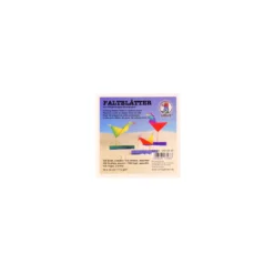Regenbogen-Buntpapier Faltblätter