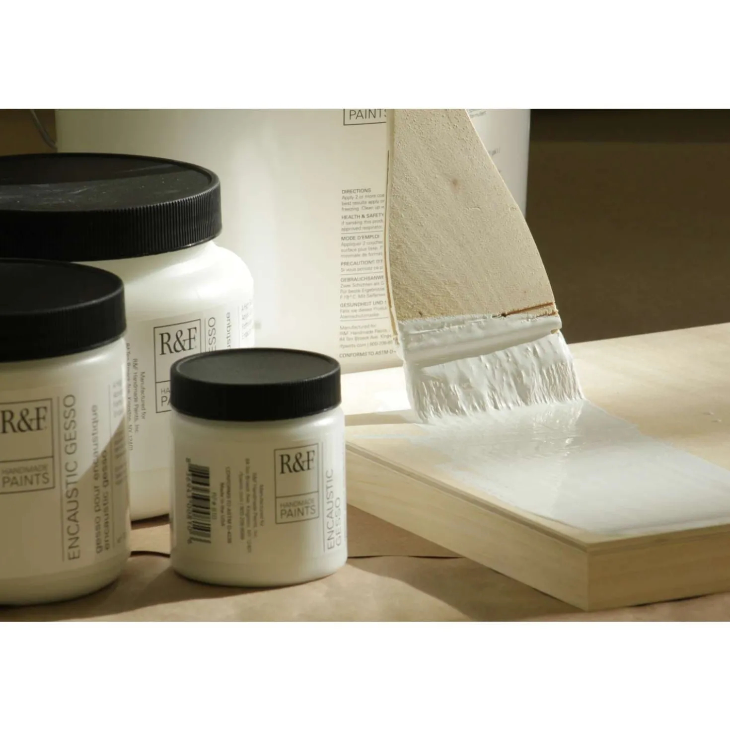 R&F HANDMADE Enkaustik Gesso