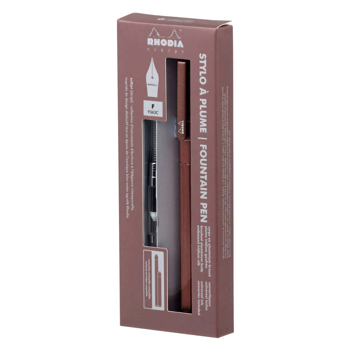 RHODIA® scRipt Füllfederhalter, Fein