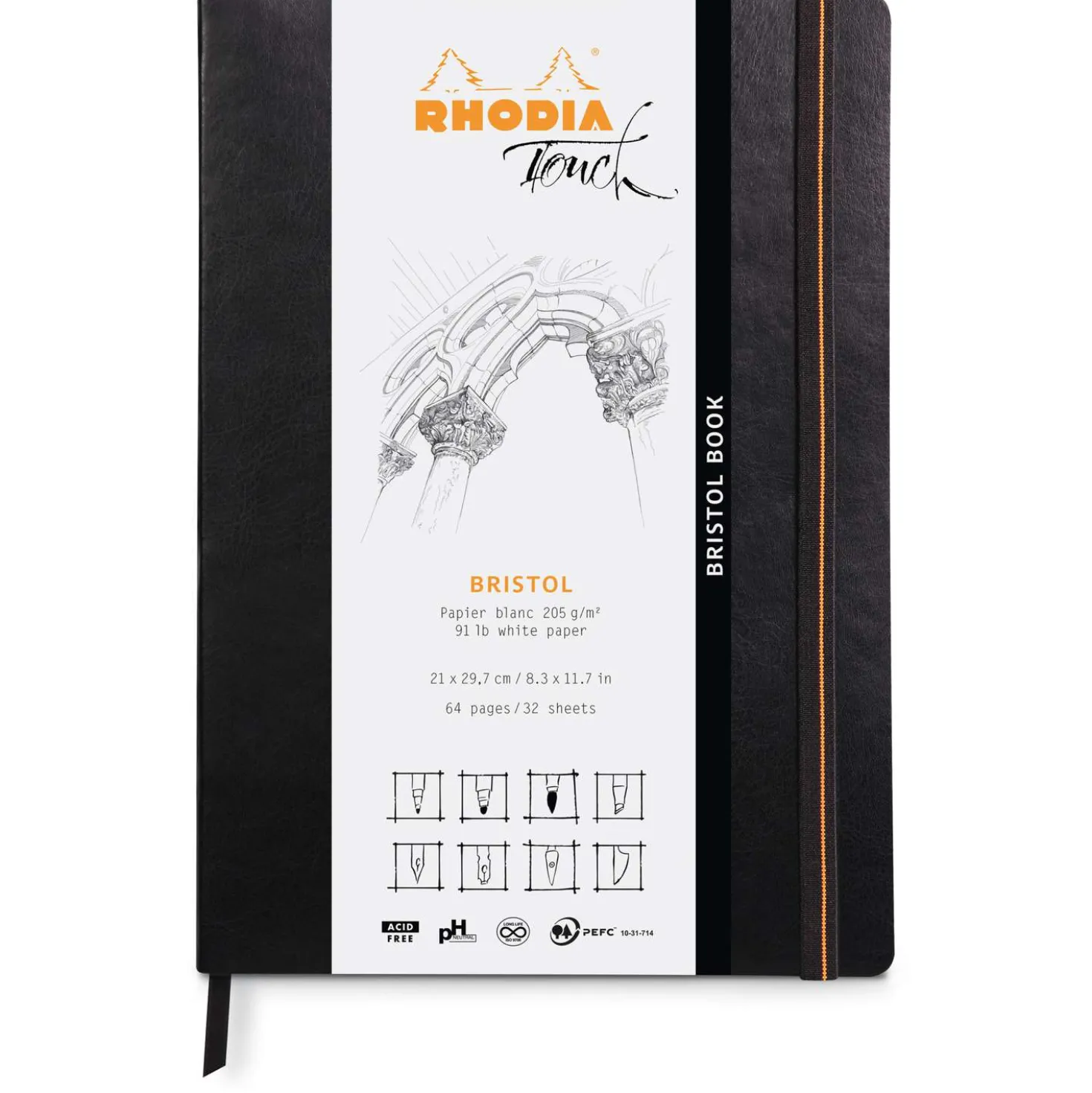 RHODIA TOUCH Bristol Book soft