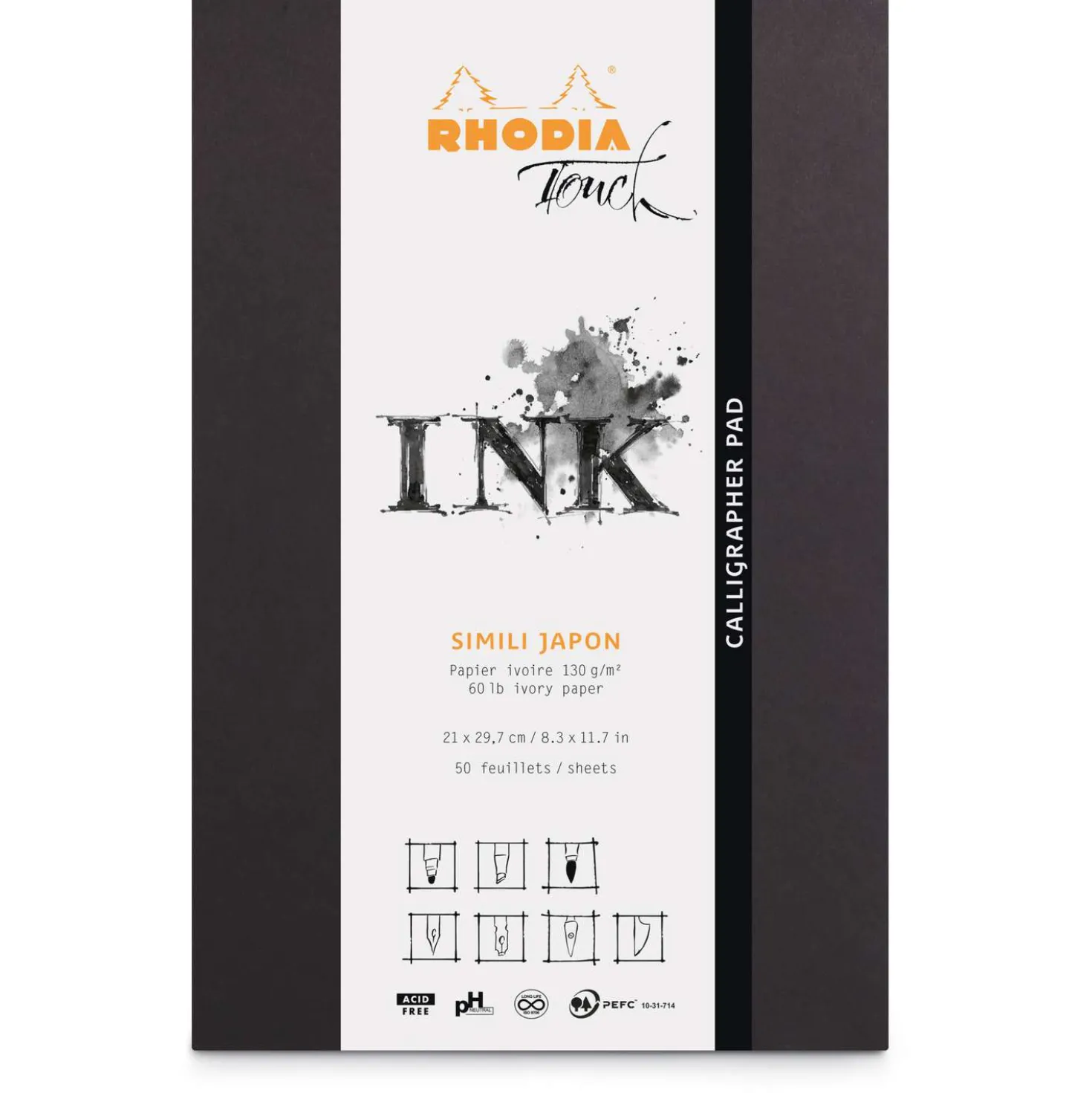 RHODIA TOUCH Kalligrafie Block