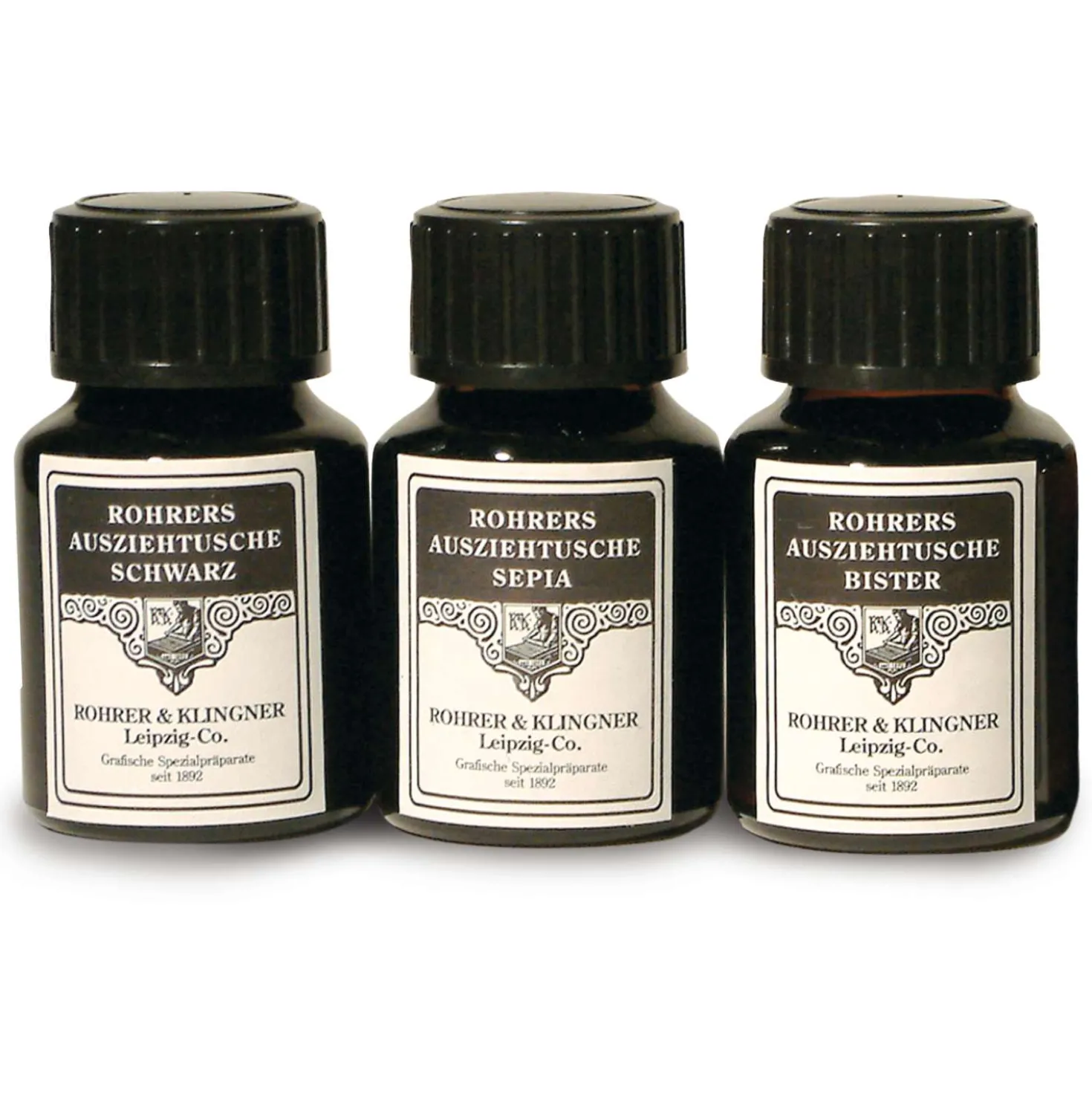 ROHRER & KLINGNER Ausziehtusche Bister