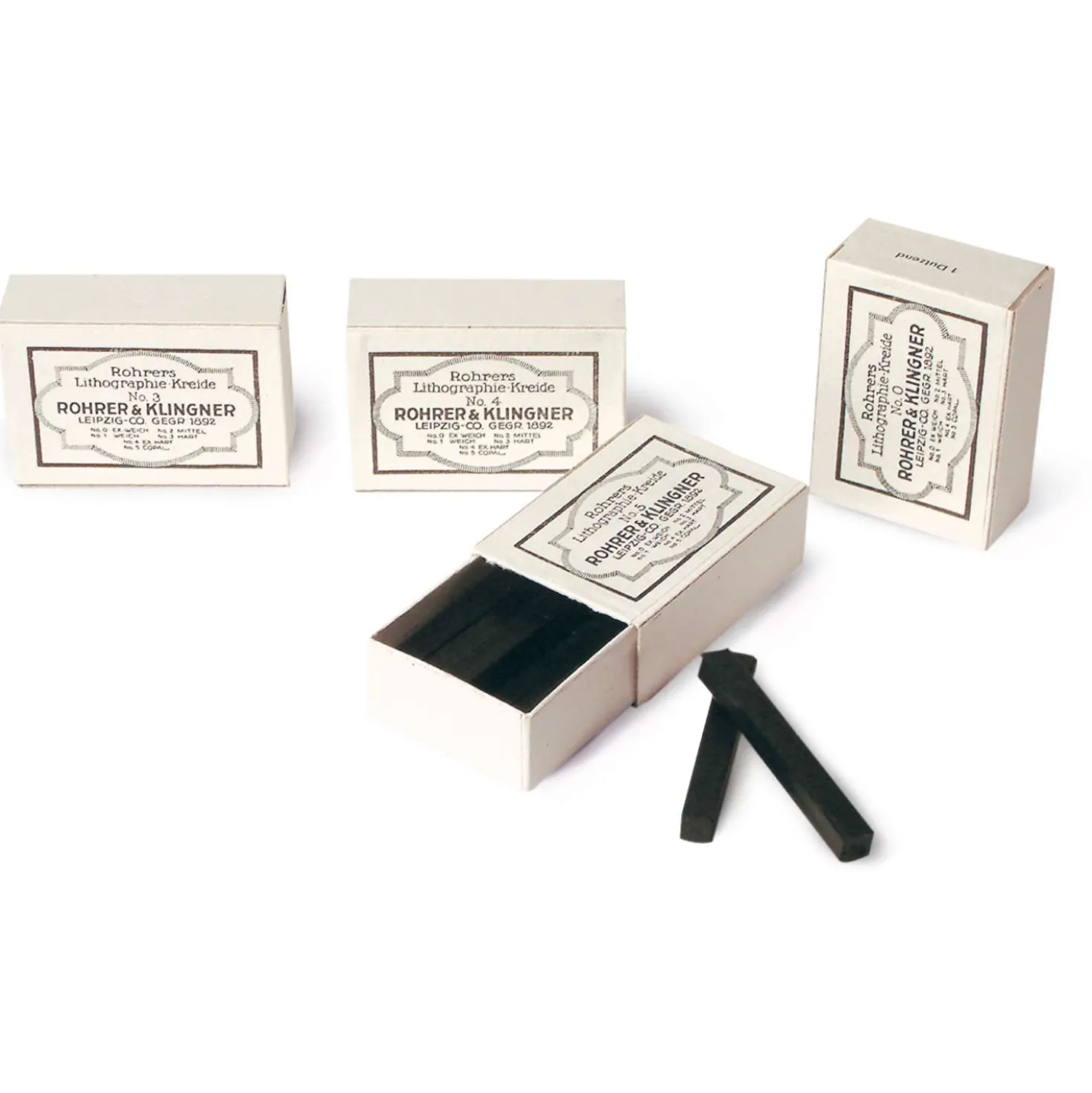 ROHRER & KLINGNER Lithographie-Kreide