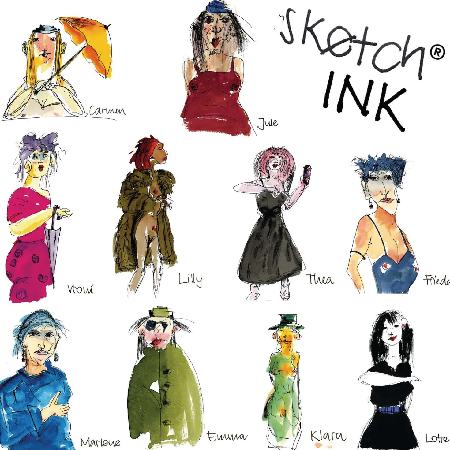 ROHRER & KLINGNER sketchINK®, Füllhaltertinte