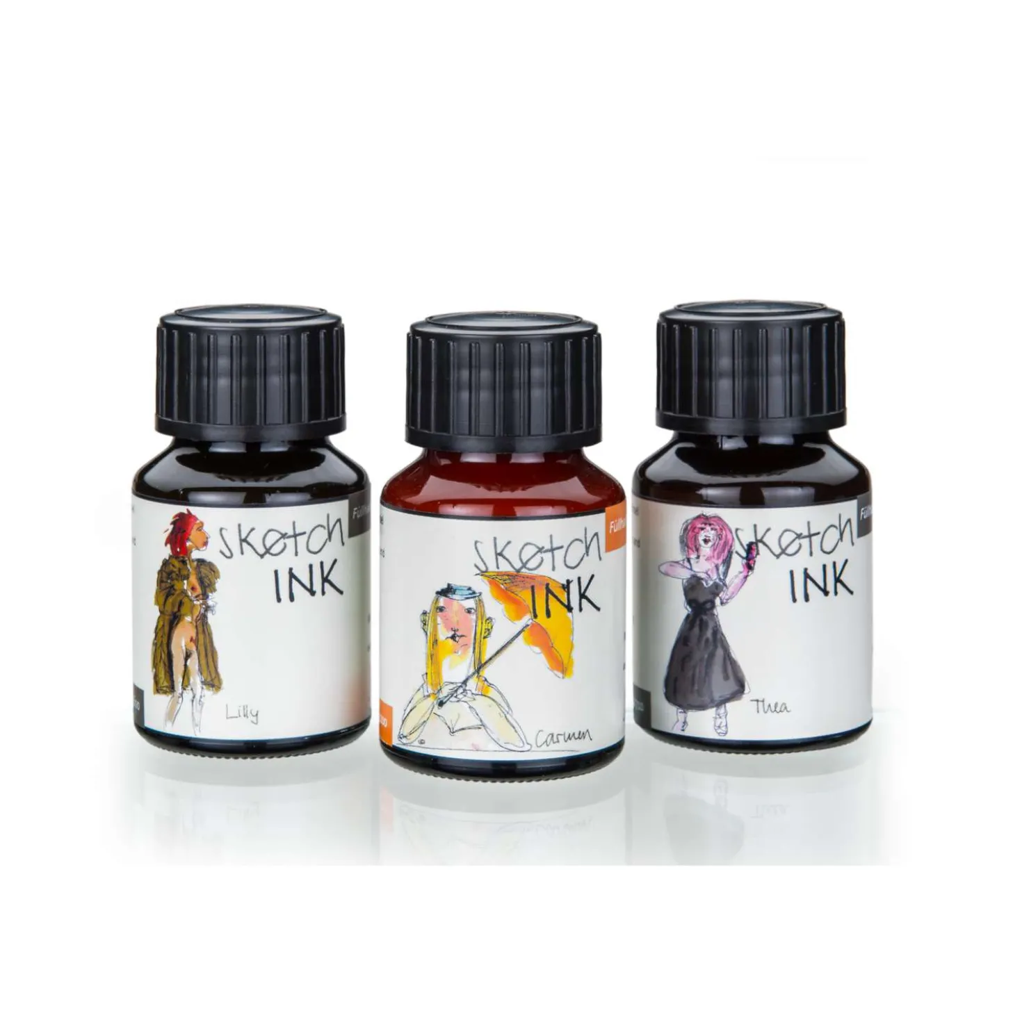 ROHRER & KLINGNER sketchINK®, Füllhaltertinte