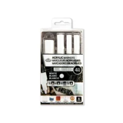 Royal & Langnickel® ACRYLIC MARKER – 4er Sets