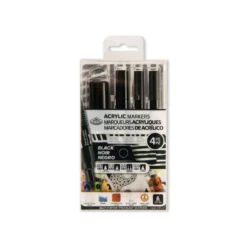 Royal & Langnickel® ACRYLIC MARKER – 4er Sets