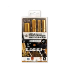 Royal & Langnickel® ACRYLIC MARKER – 4er Sets