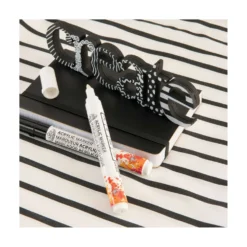 Royal & Langnickel® ACRYLIC MARKER – 2er Set Schwarz & Weiß, Reversible Tip