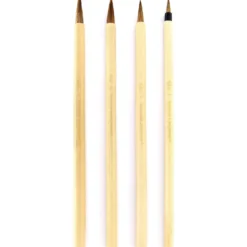 Royal & Langnickel Bambus Pinselset, 4 Pinsel
