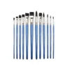 Royal & Langnickel® Black Taklon Pinselset A, 12-teilig