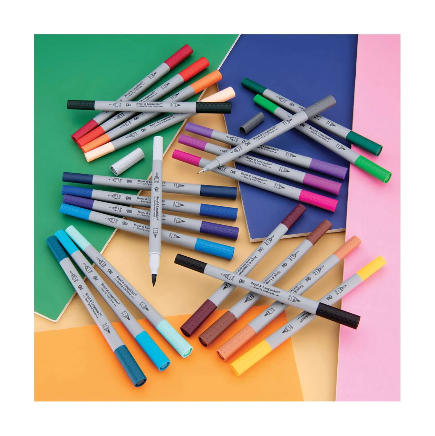 Royal & Langnickel® Dual-Tip Marker-Sets