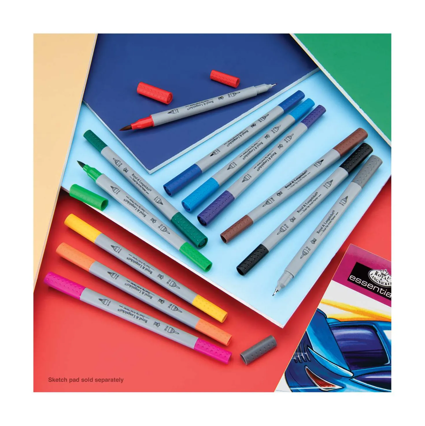 Royal & Langnickel® Dual-Tip Marker-Sets