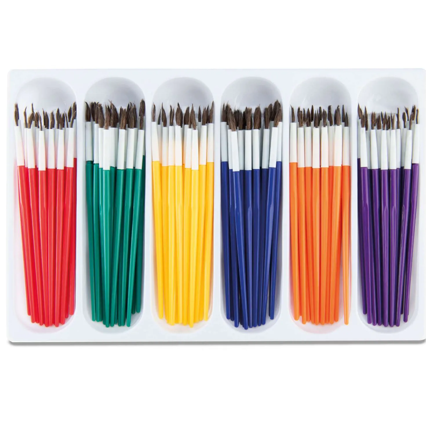 ROYAL & LANGNICKEL: Echthaar-Pinsel-Set (144-teilig) Classroom Value Pack