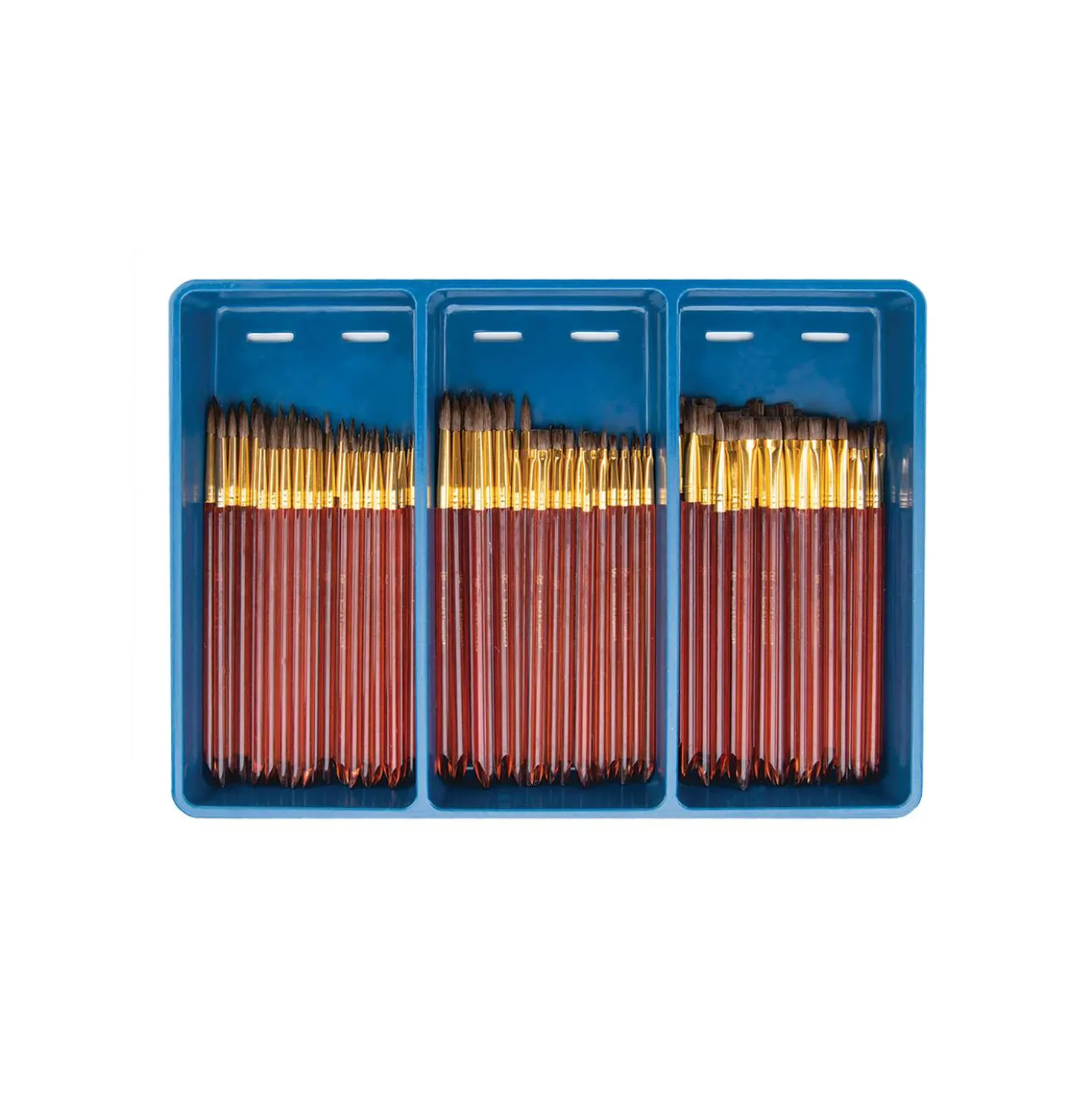 Royal & Langnickel 120er Pinselset, Soft-Sable Borsten