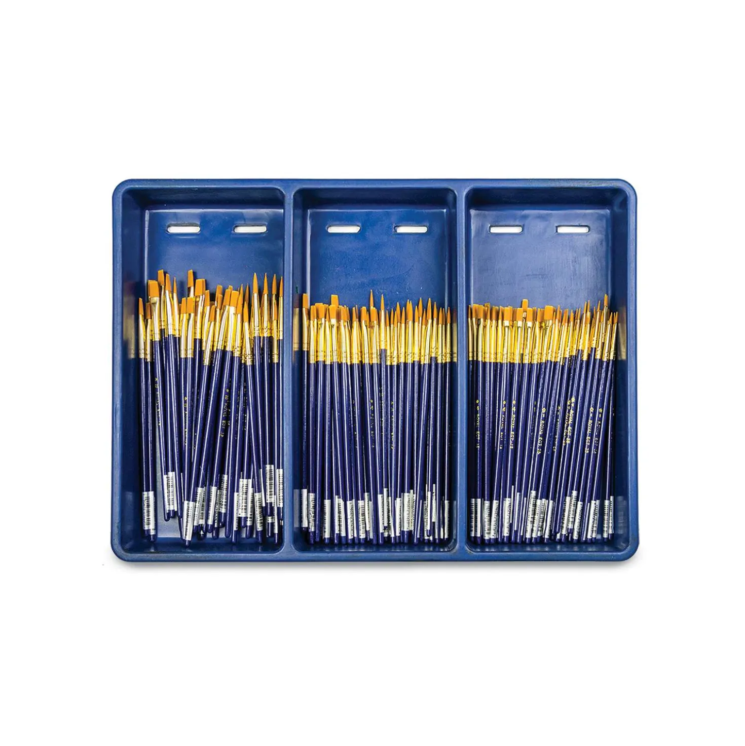 Royal & Langnickel Gold Taklon Pinsel-Set, 144-teilig