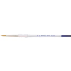 Royal & Langnickel Soft-Grip Gold-Taklon Pinsel, rund, Serie SG250