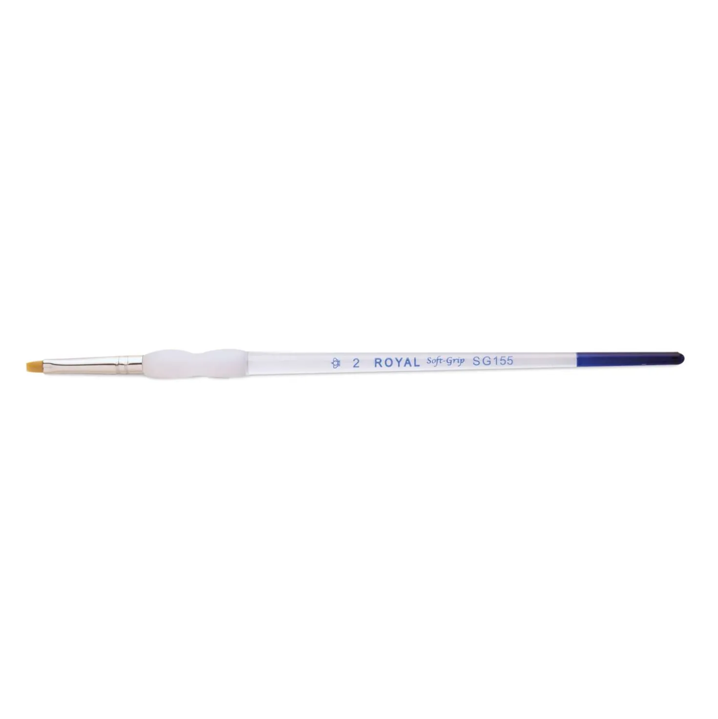 Royal & Langnickel Soft-Grip Gold-Taklon Pinsel, Schattierer kurz, Serie SG155