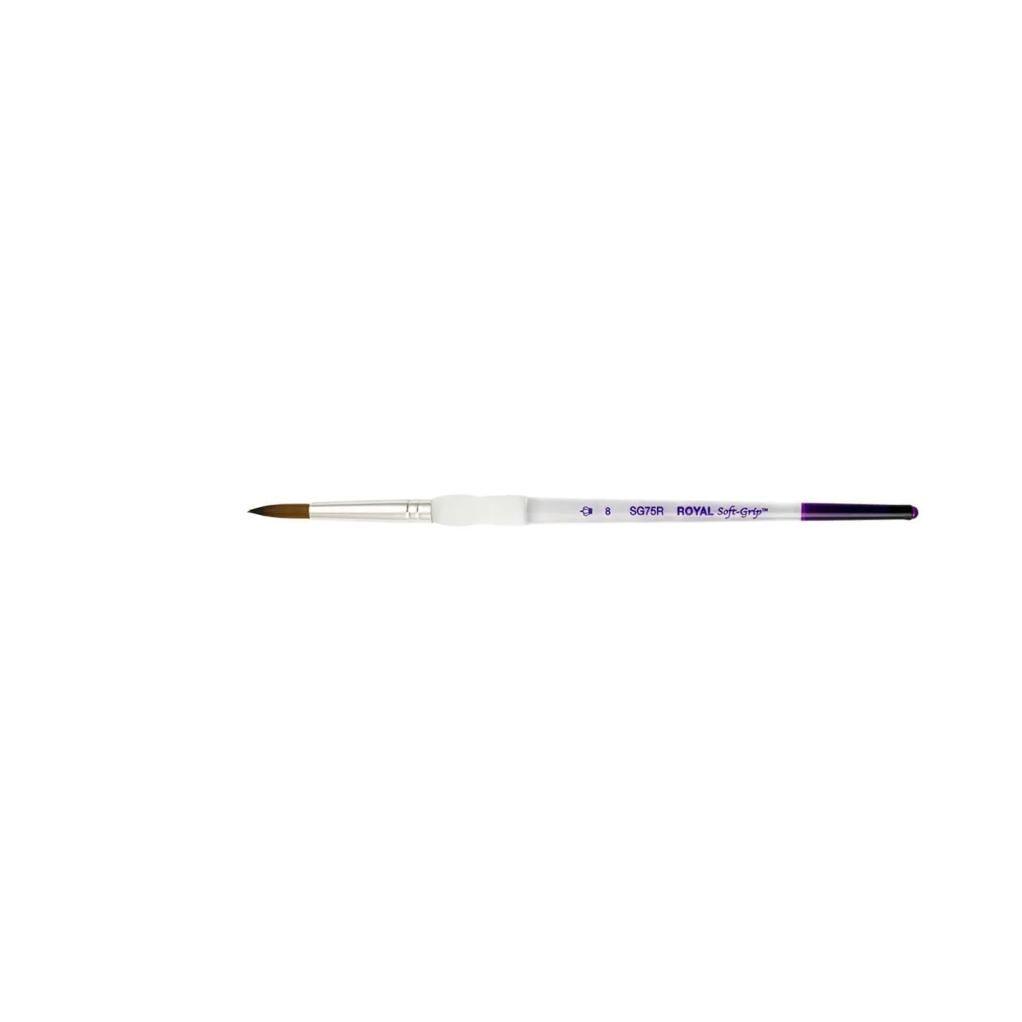 Royal & Langnickel Soft-Grip™ Synthetik-Rotmarderhaarpinsel, SG75R, Rund