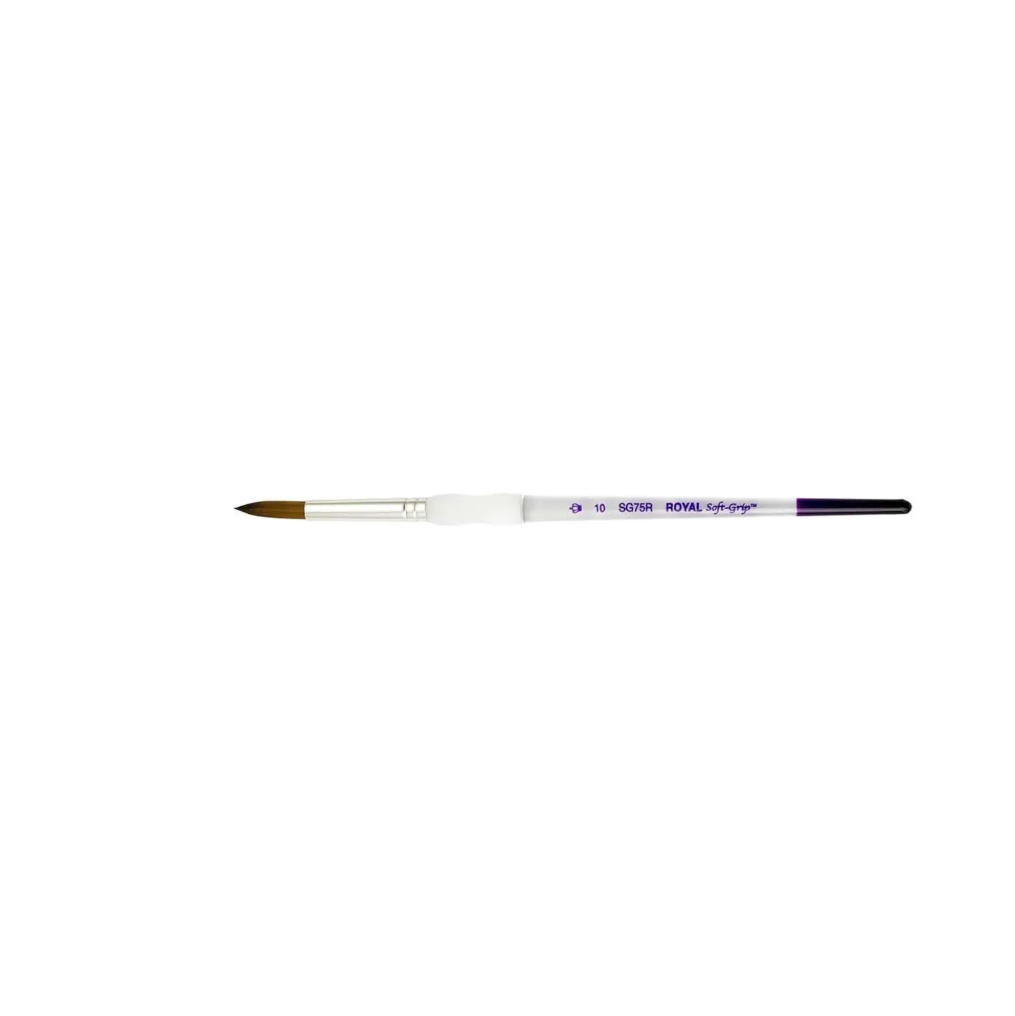 Royal & Langnickel Soft-Grip™ Synthetik-Rotmarderhaarpinsel, SG75R, Rund
