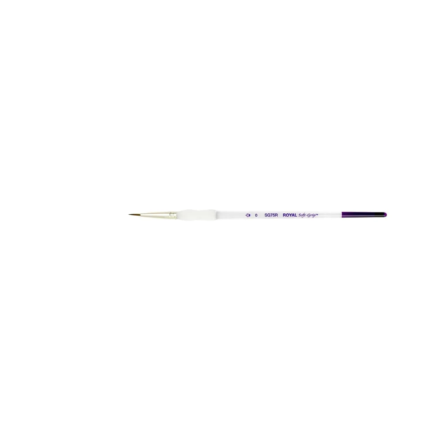 Royal & Langnickel Soft-Grip™ Synthetik-Rotmarderhaarpinsel, SG75R, Rund