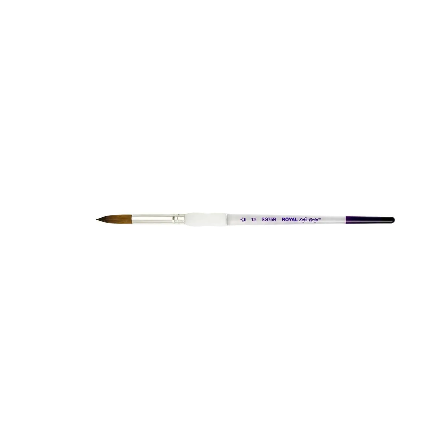 Royal & Langnickel Soft-Grip™ Synthetik-Rotmarderhaarpinsel, SG75R, Rund