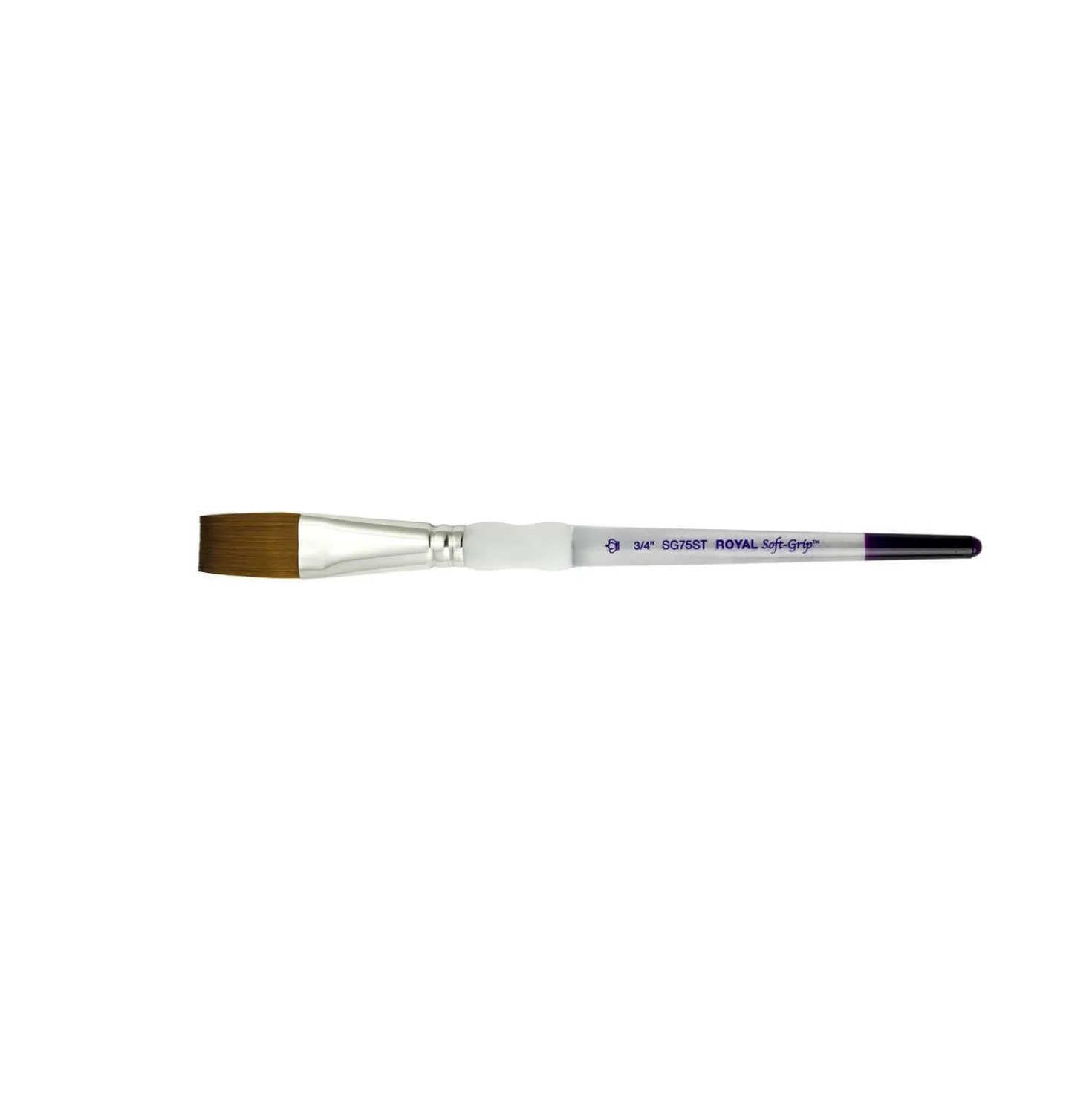 Royal & Langnickel Soft-Grip™ Synthetik-Rotmarderhaarpinsel, SG75ST, Stroke
