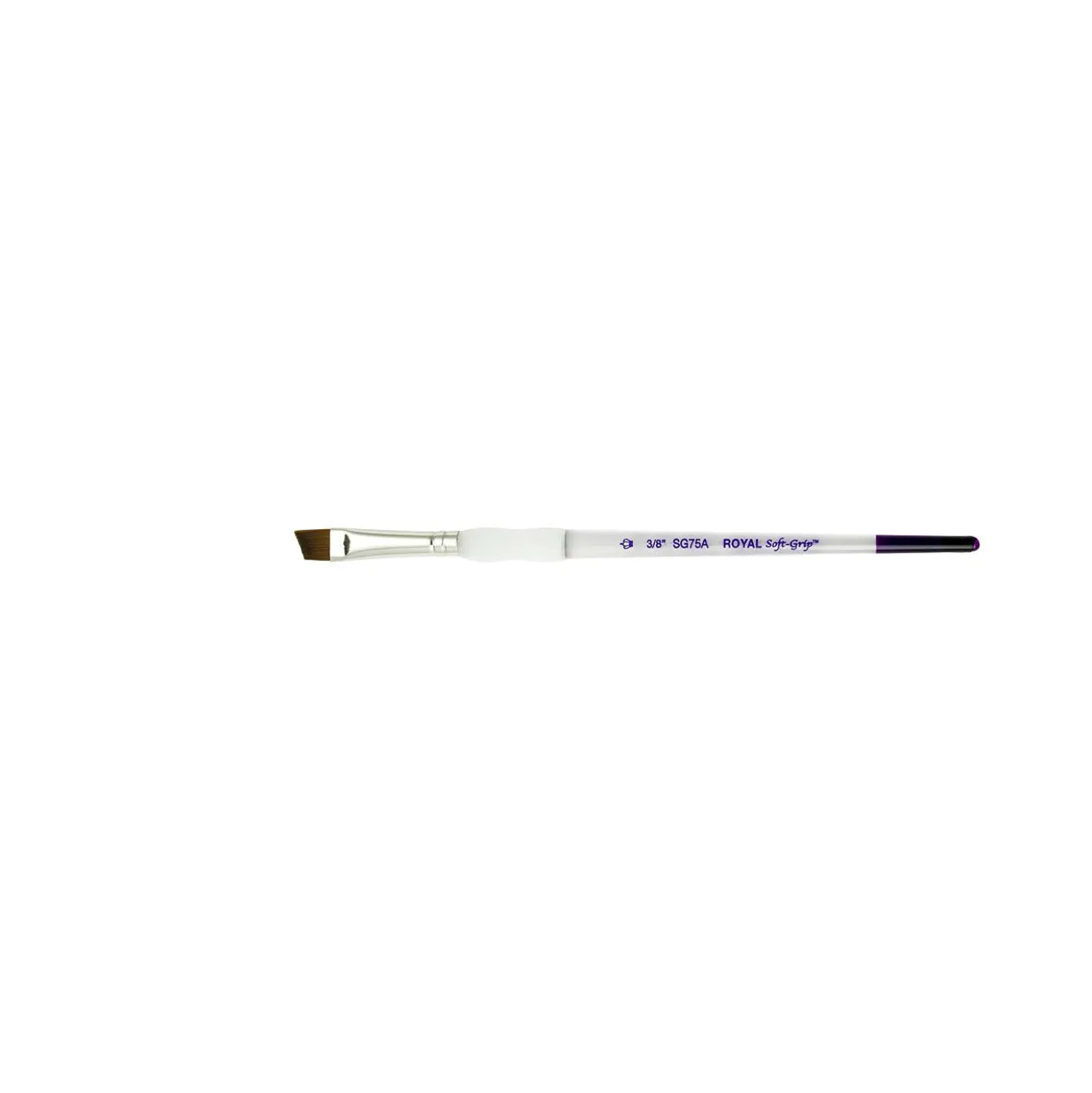Royal & Langnickel Soft-Grip™ Synthetik-Rotmarderhaarpinsel, SG75A, Schräg