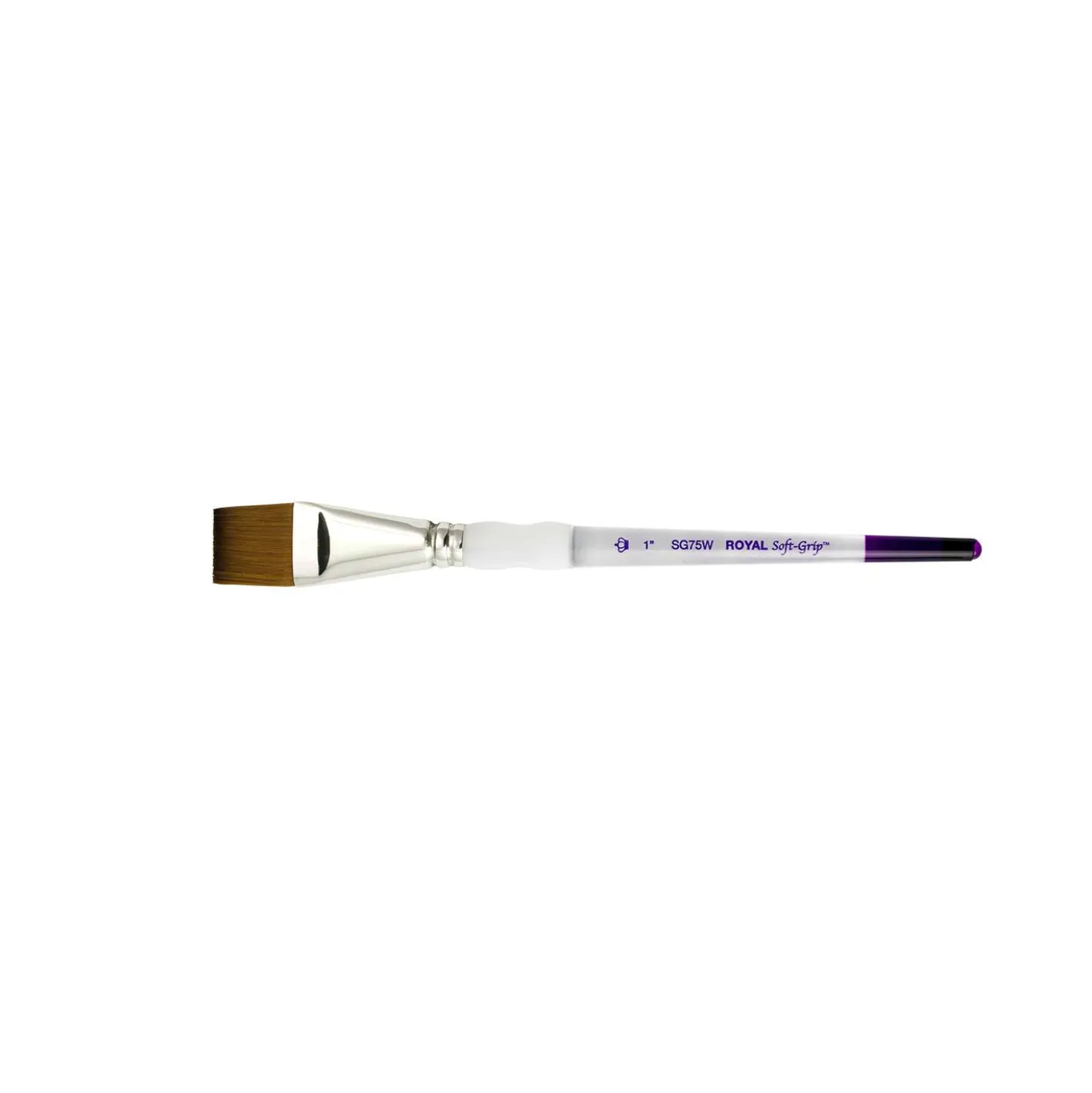 Royal & Langnickel Soft-Grip™ Synthetik-Rotmarderhaarpinsel, SG75W, Breit
