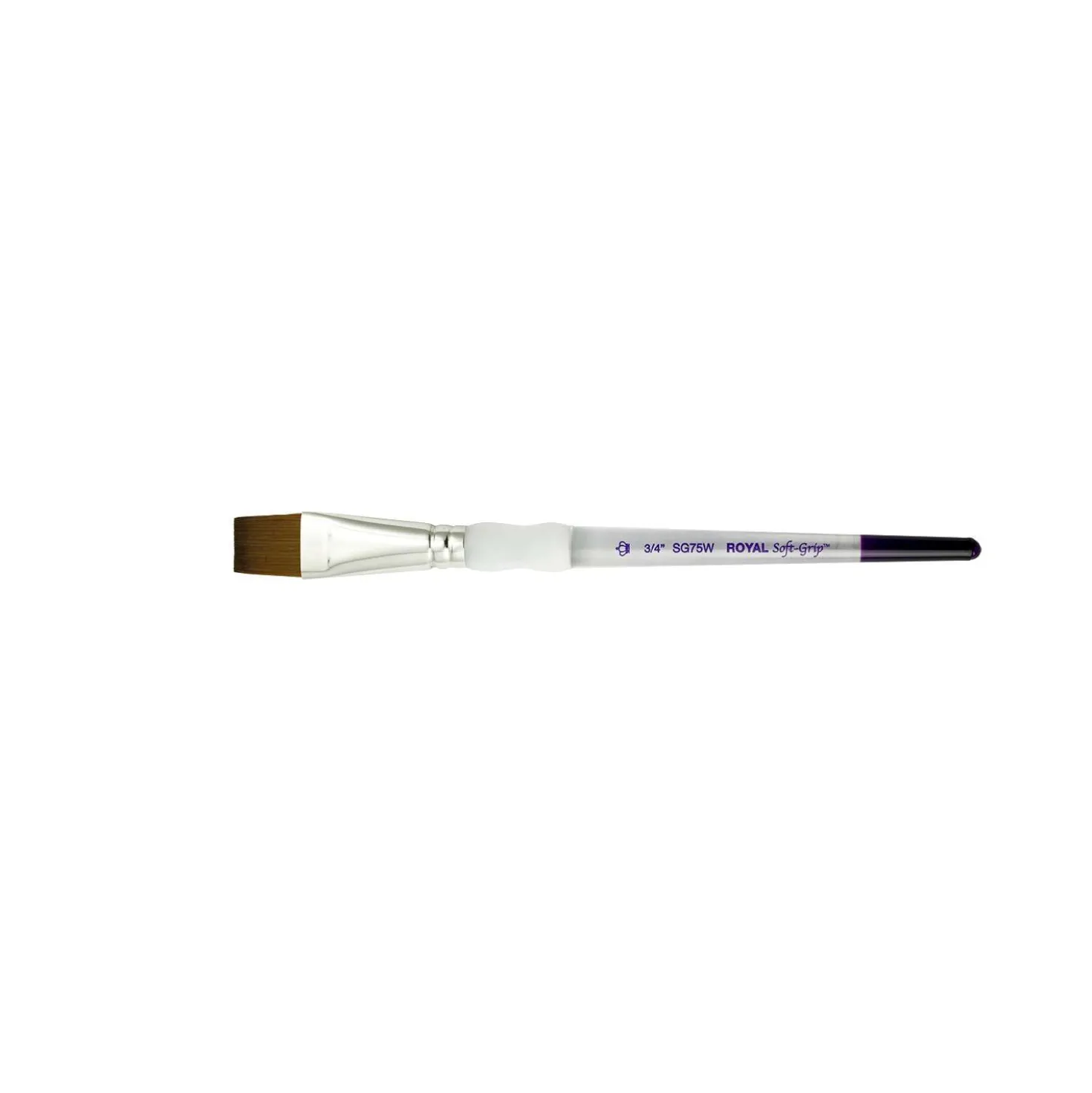 Royal & Langnickel Soft-Grip™ Synthetik-Rotmarderhaarpinsel, SG75W, Breit