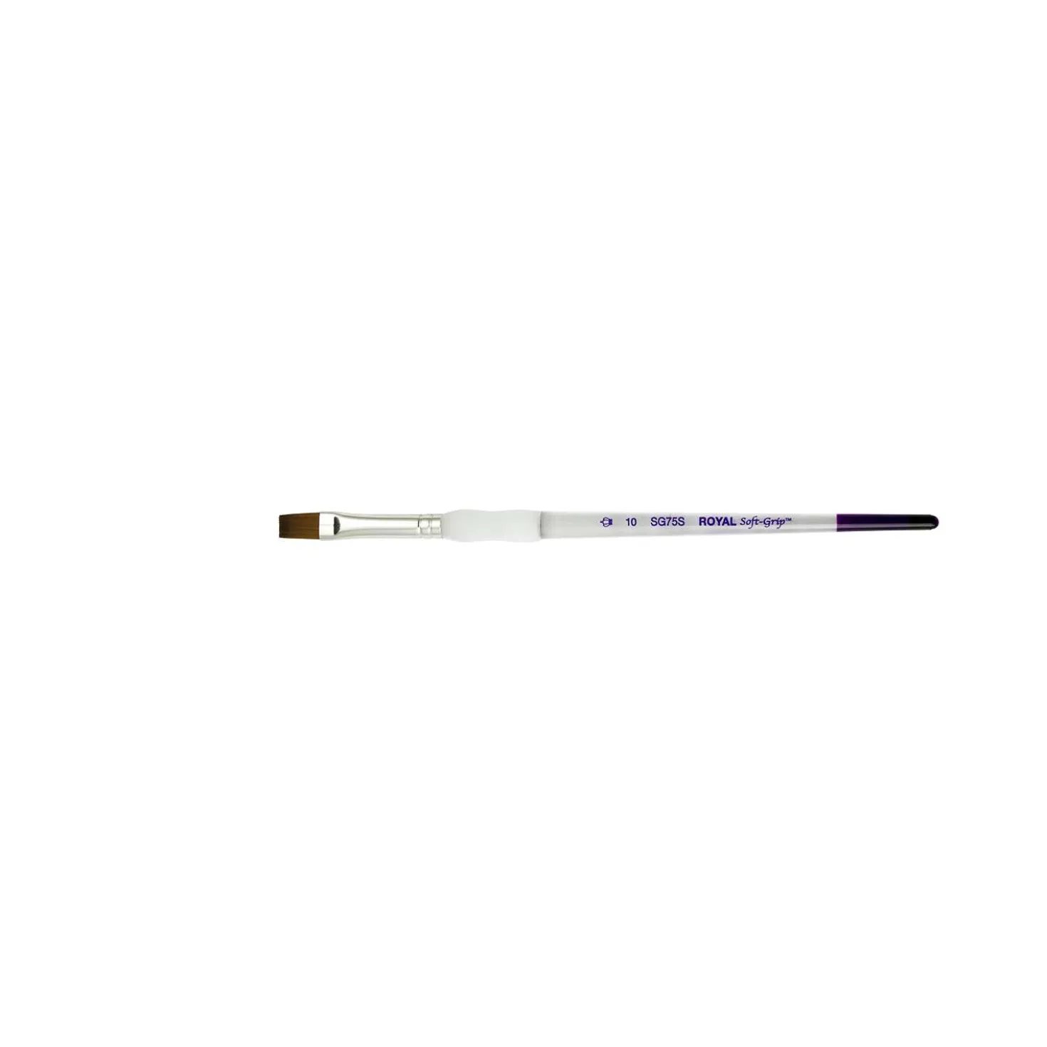 Royal & Langnickel Soft-Grip™ Synthetik-Rotmarderhaarpinsel, SG75S, Schattierer