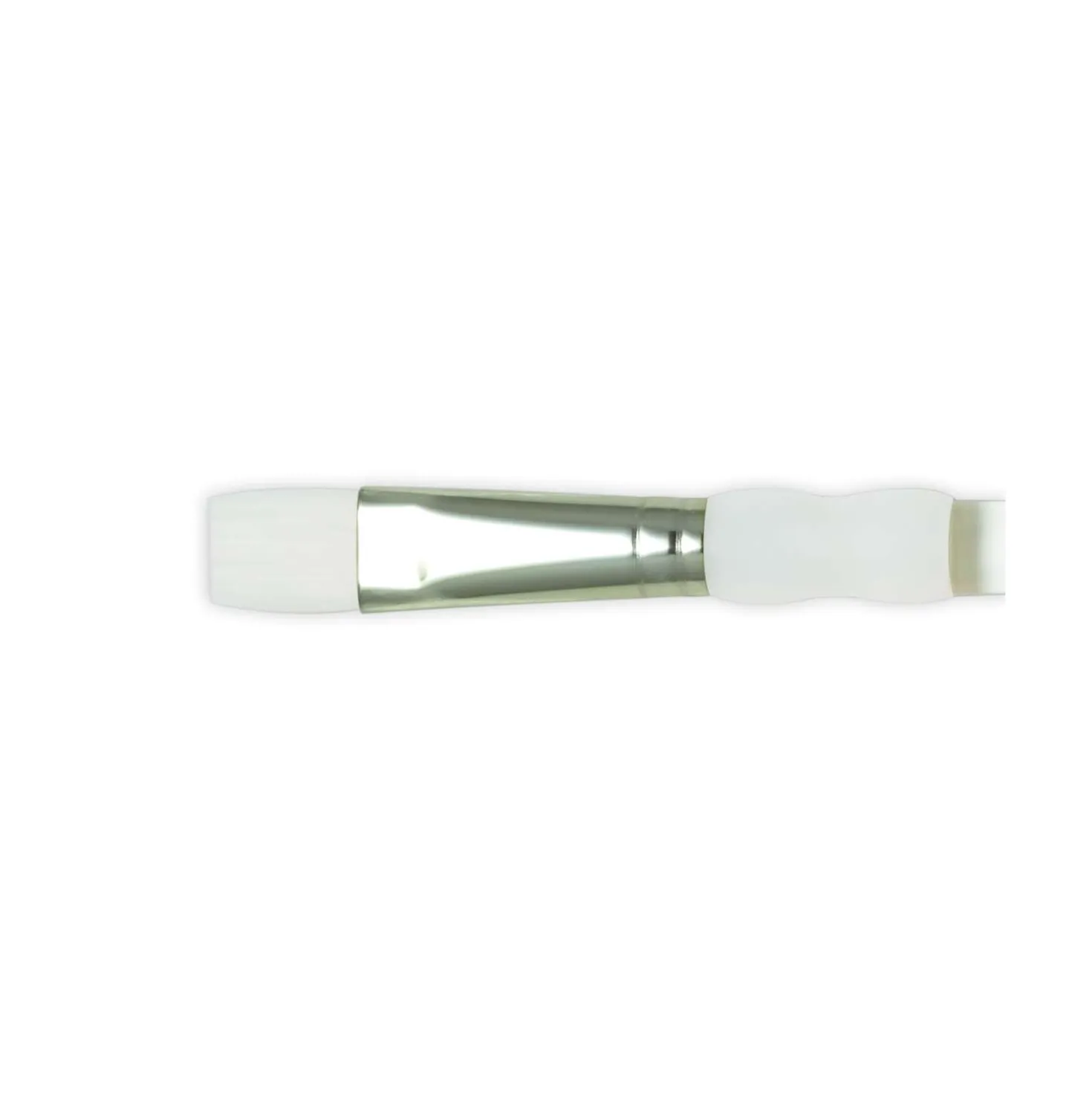 Royal & Langnickel White Nylon SG4010 Synthetikpinsel, Soft Grip, Breit