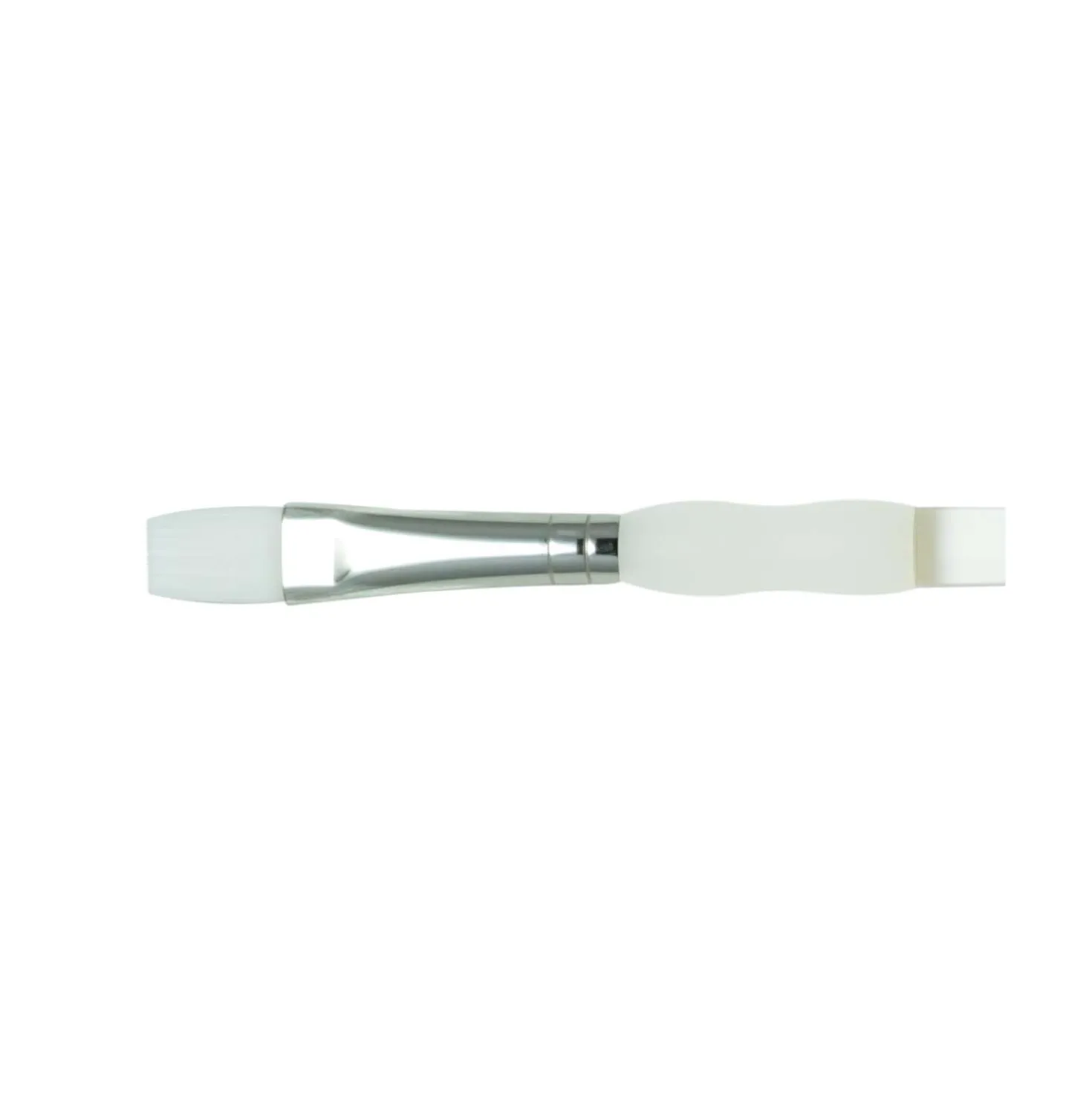 Royal & Langnickel White Nylon SG4010 Synthetikpinsel, Soft Grip, Breit
