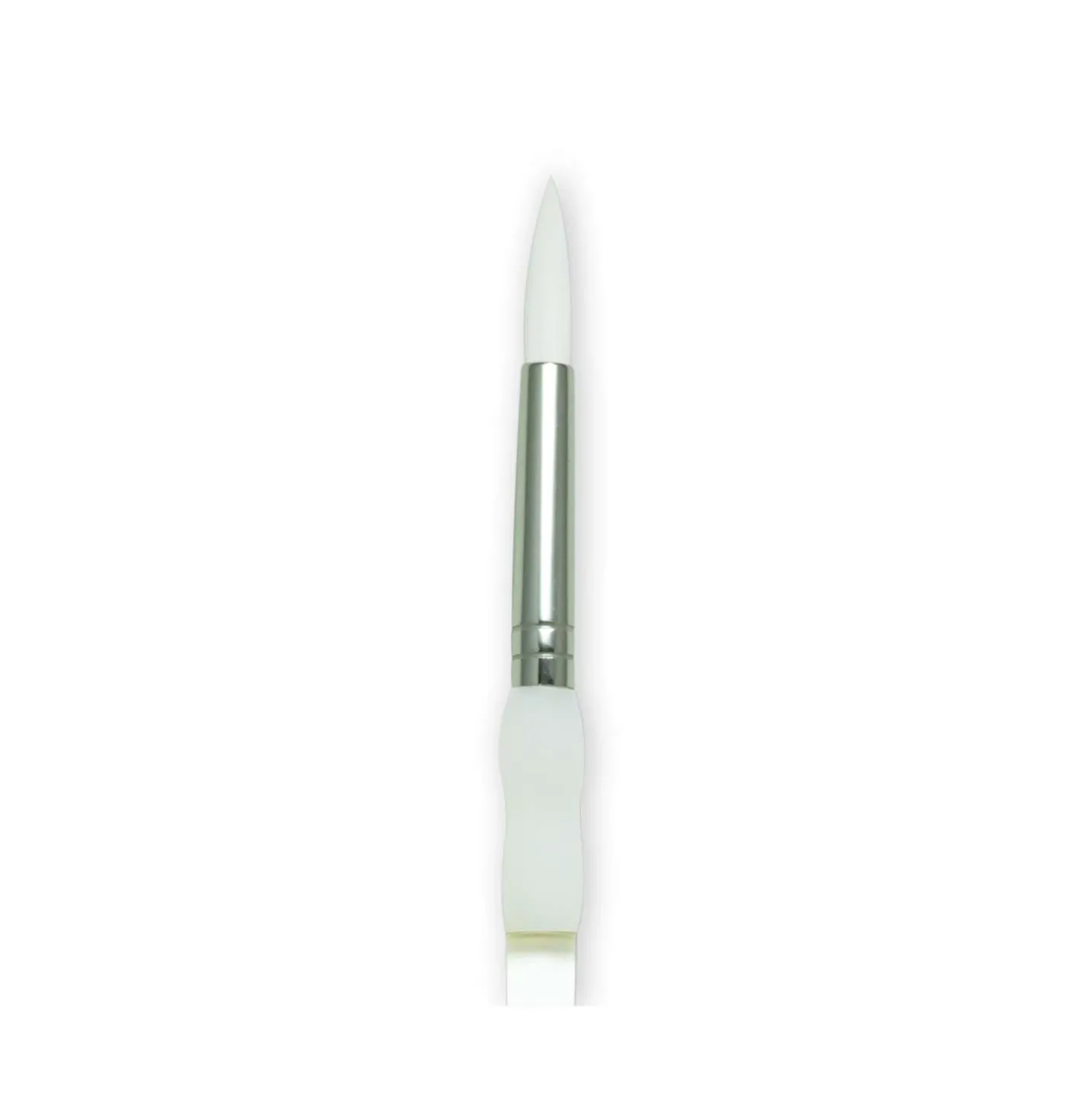 Royal & Langnickel White Nylon SG4000 Synthetikpinsel, Soft Grip, Rund