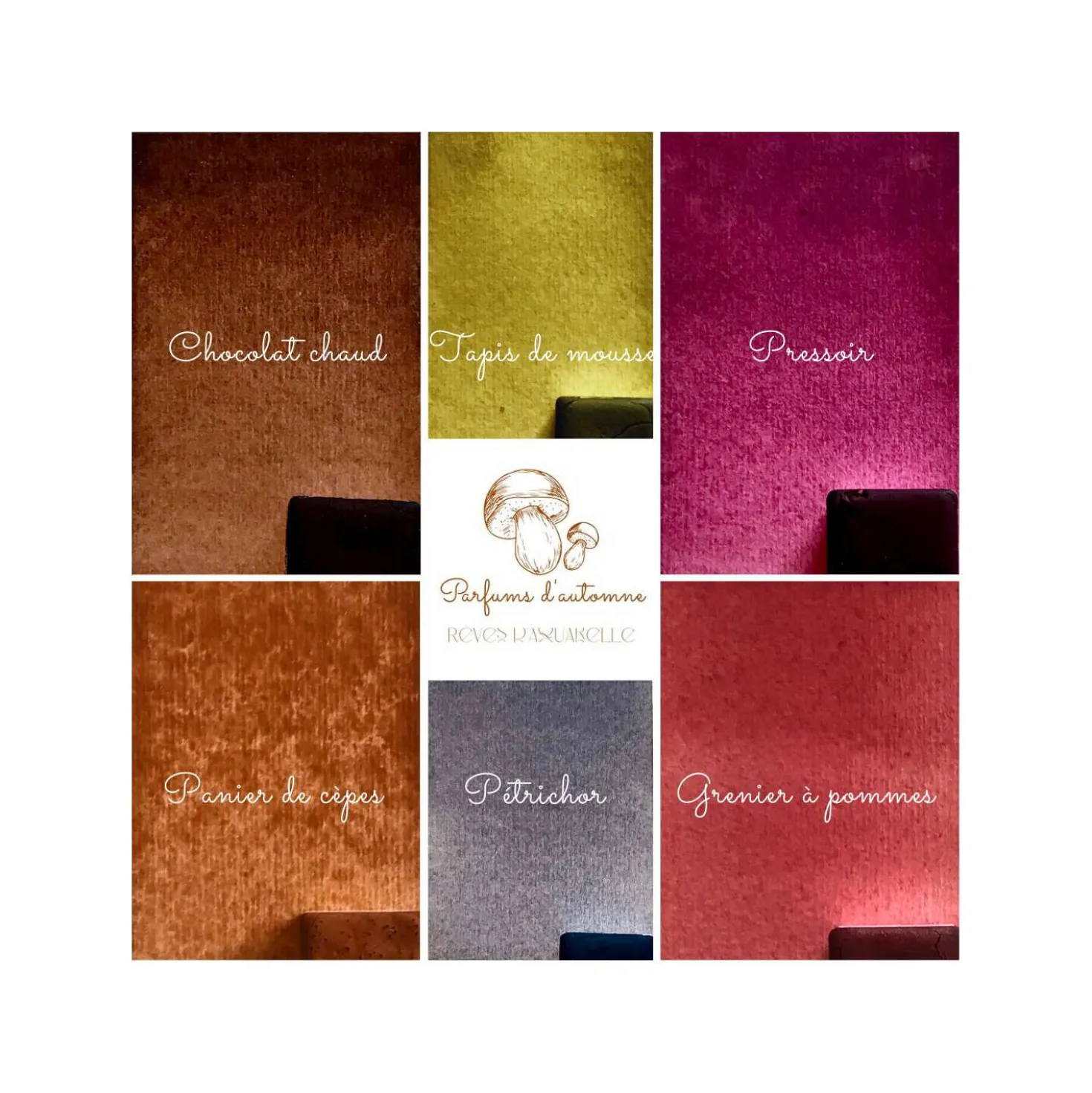 RÊVES D'AQUARELLE Aquarellsets